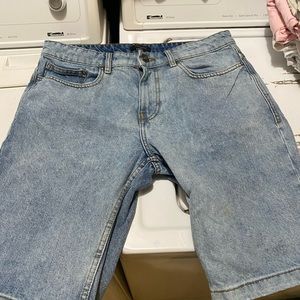 Mens jean shorts no returns